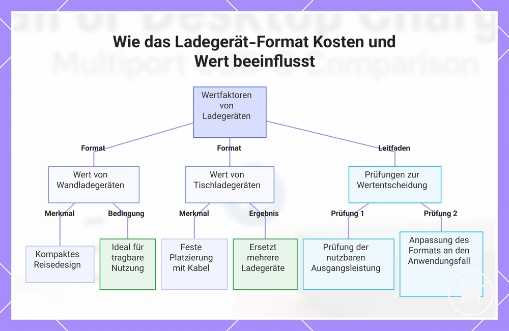 Wie das Ladegerät-Format Kosten und Wert beeinflusst