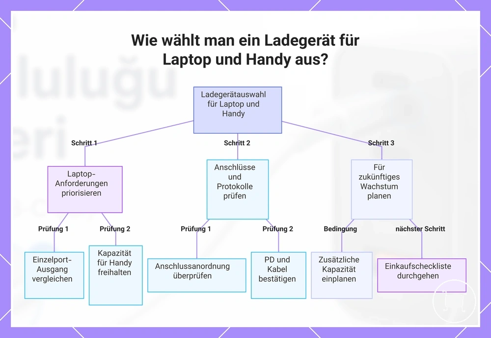 Wie wählt man ein Ladegerät für Laptop und Handy aus?