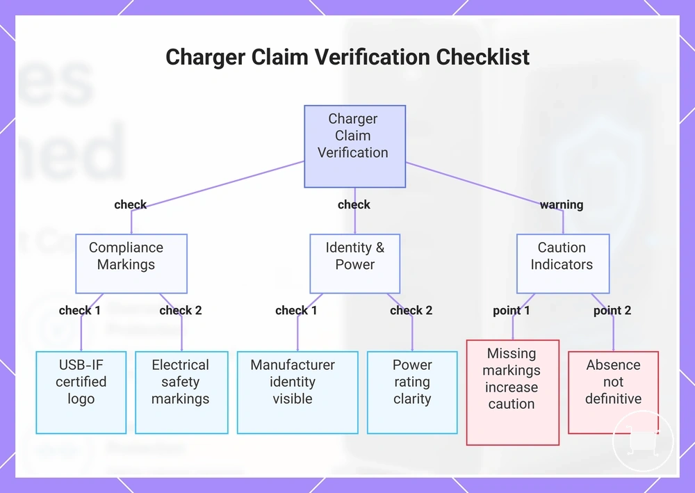 Charger Claim Verification Checklist