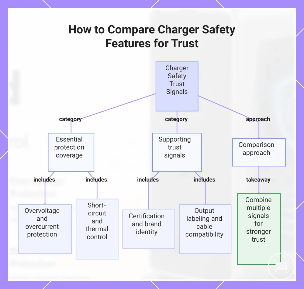 How to Compare Charger Safety Features for Trust
