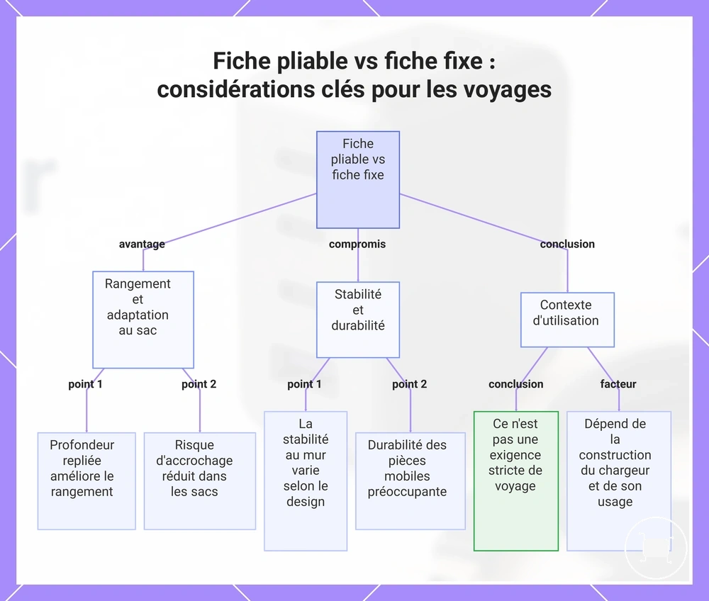 Fiche pliable vs fiche fixe : considérations clés pour les voyages