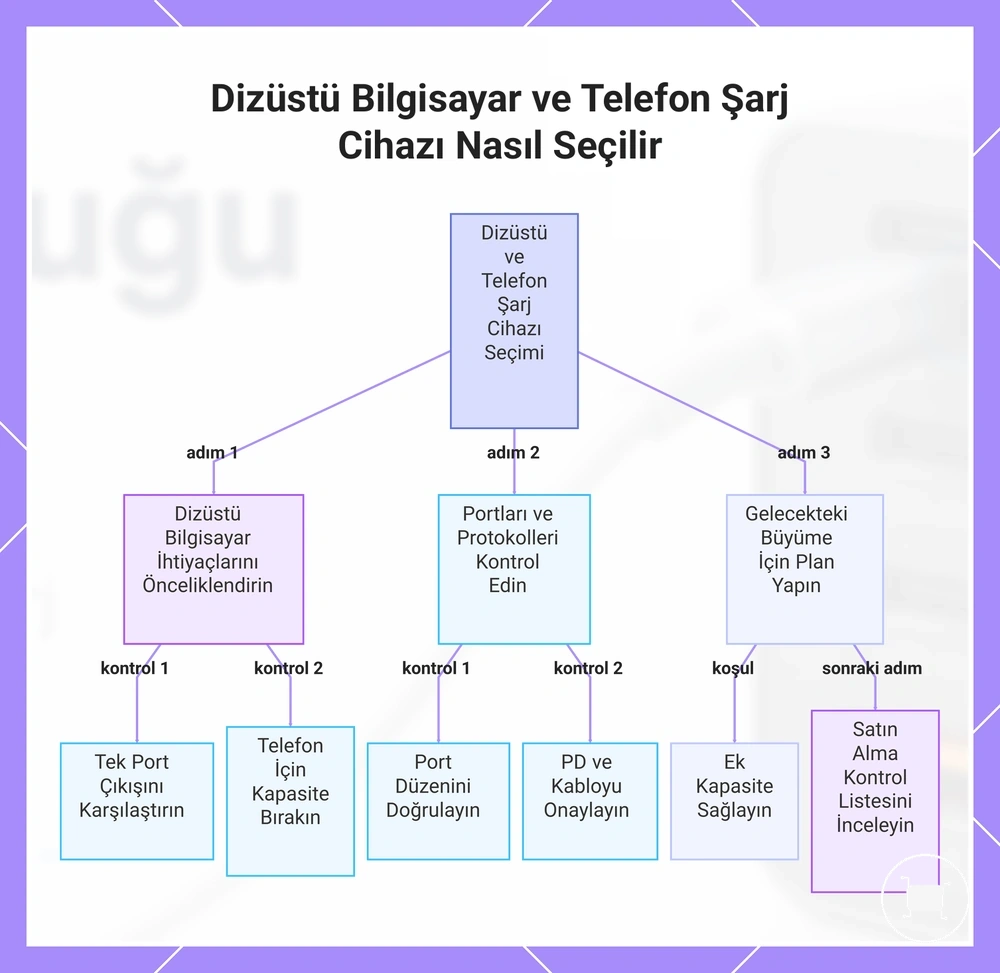 Dizüstü Bilgisayar ve Telefon Şarj Cihazı Nasıl Seçilir